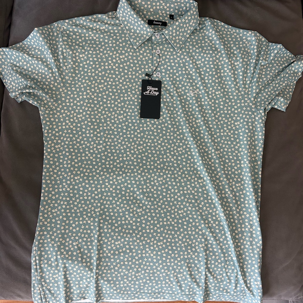 Breezy golf polo
